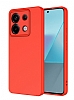 Eiroo Lansman Xiaomi Redmi Note 13 Pro 5G Krmz Silikon Klf