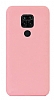 Eiroo Lansman Xiaomi Redmi Note 9 Pembe Silikon Klf
