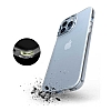 Eiroo Lens Stand iPhone 13 Pro Siyah Kamera effaf Silikon Klf - Resim 6