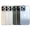 Eiroo Lens Stand iPhone 13 Pro Silver Kamera effaf Silikon Klf - Resim 9