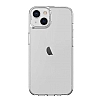 Eiroo Lens Stand iPhone 13 Silver Kamera effaf Silikon Klf - Resim: 1