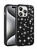 Eiroo Linea iPhone 13 Pro Tal Siyah Silikon Klf