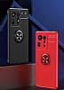 Eiroo Liquid Ring Xiaomi Mi Mix 4 Standl Siyah Silikon Klf - Resim 6