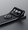Eiroo Liquid Ring Xiaomi Mi 11 Ultra Standl Siyah Silikon Klf - Resim 3