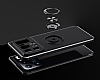 Eiroo Liquid Ring Xiaomi Mi 11 Ultra Standl Siyah Silikon Klf - Resim 4