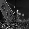 Eiroo Liquid Ring Xiaomi Redmi 10C Standl Siyah Silikon Klf - Resim: 3