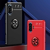 Eiroo Liquid Ring Xiaomi Redmi K40 Gaming Standl Krmz Silikon Klf - Resim: 9