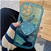 Eiroo Love Series iPhone 12 Pro Kalp Tutuculu Mavi Silikon Klf - Resim: 1