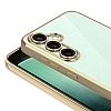 Eiroo Luxury Clear Samsung Galaxy A05s Kamera Korumal Lila Silikon Klf - Resim 1