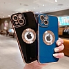 Eiroo Luxury Protection iPhone 14 Pro Max Kamera Korumal Lila Silikon Klf - Resim: 3