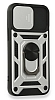 Eiroo Magnet Lens Oppo A94 Ultra Koruma Silver Klf - Resim 2
