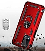 Eiroo Magnet Ring Xiaomi Poco M3 Pro Ultra Koruma Siyah Klf - Resim 1