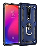 Eiroo Magnet Ring Xiaomi Mi 9T Ultra Koruma Lacivert Klf