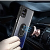 Eiroo Magnetics Samsung Galaxy M31S Ultra Koruma Krmz Klf - Resim 5