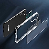 Eiroo Metal Serisi Samsung Galaxy S22 5G Silikon Kenarl effaf Rubber Klf - Resim 8