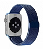 Eiroo Milanese Loop Apple Watch 4 / Watch 5 Lacivert Metal Kordon (40 mm) - Resim 5
