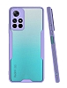 Eiroo Painted Xiaomi Poco M4 Pro 5G Kamera Korumal Mor Klf