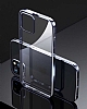 Eiroo Pixel iPhone 13 Mini Silver Rubber Klf - Resim 2