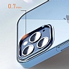 Eiroo Pixel iPhone 13 Mini Silver Rubber Klf - Resim 4