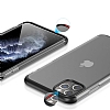 Zore GKK Ays iPhone 11 Pro 360 Derece Koruma effaf Siyah Rubber Klf - Resim: 1