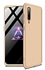 Zore GKK Ays Xiaomi Mi 9 360 Derece Koruma Gold Rubber Klf