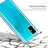 Eiroo Protection Samsung Galaxy M51 360 Derece Koruma effaf Silikon Klf - Resim 1
