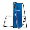 Eiroo Protection Samsung Galaxy A30S 360 Derece Koruma effaf Silikon Klf - Resim 1