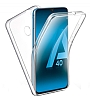 Eiroo Protection Samsung Galaxy A40 360 Derece Koruma effaf Silikon Klf