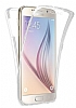 Eiroo Protection Samsung Galaxy J7 Prime / J7 Prime 2 360 Derece Koruma effaf Silikon Klf