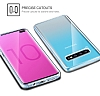 Eiroo Protection Samsung Galaxy S10 Plus 360 Derece Koruma effaf Silikon Klf - Resim 1