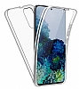 Eiroo Protection Samsung Galaxy S20 360 Derece Koruma effaf Silikon Klf