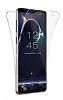 Eiroo Protection Samsung Galaxy S9 360 Derece Koruma effaf Silikon Klf