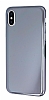 Eiroo Reflection iPhone XS Max Tam Kenar Koruma Siyah Rubber Klf