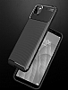 Eiroo Rugged Carbon Huawei Y5p Siyah Silikon Klf - Resim 2
