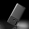 Eiroo Rugged Carbon Huawei Y6p Siyah Silikon Klf - Resim 3