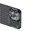 Eiroo Rugged Carbon iPhone 15 Pro Siyah Silikon Klf - Resim 5