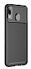Eiroo Rugged Carbon Samsung Galaxy M20 Siyah Silikon Klf