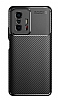 Eiroo Rugged Carbon Xiaomi 11T Pro Siyah Silikon Klf