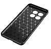 Eiroo Rugged Carbon OnePlus 10 Pro Siyah Silikon Klf - Resim: 3