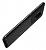 Eiroo Rugged Carbon Xiaomi Poco F2 Pro Lacivert Silikon Klf - Resim: 2
