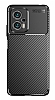 Eiroo Rugged Carbon Xiaomi Poco X4 GT Siyah Silikon Klf - Resim 10