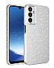 Eiroo Samsung Galaxy A24 Ultra Simli Silver Silikon Klf