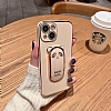 Eiroo Samsung Galaxy Note 10 Lite Baby Panda Standl Pembe Silikon Klf - Resim 7