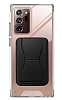 Eiroo Samsung Galaxy Note 20 Ultra Siyah Kartlkl Standl Ultra Koruma Klf