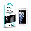 Eiroo Samsung Galaxy Note FE Tempered Glass Curve Beyaz Cam Ekran Koruyucu