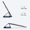 Samsung T560 Galaxy Tab E Slim Cover Krmz Klf - Resim 2