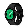 Eiroo Samsung Galaxy Watch 4 Classic Spor Siyah Silikon Kordon (46mm)