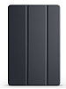 Eiroo Smart Samsung Galaxy Tab S9 FE Kapakl Standl Siyah Deri Klf