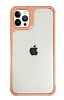 Eiroo Space iPhone 13 Pro Max Pembe Rubber Klf
