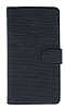 Eiroo Tabby iPhone 6 / 6S Czdanl Kapakl Siyah Deri Klf